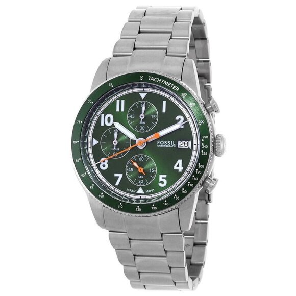 FX04454B NWT Fossil Fashion Men's Quartz Steel Authentic Watch - Picture 1 of 3